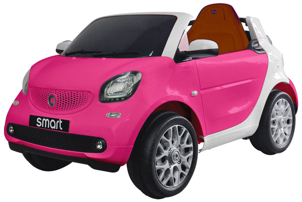 Elektro Rutschauto 12V Mp4 Smart Fortwo Cabrio Pink acquista