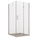 Box Doccia Angolare 1 Anta a Libro in Cristallo Trasparente 6mm H195 Bonussi Eloisa Varie Misure
