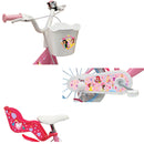 Bicicletta per Bambina 16"" 2 Freni Disney Princess Rosa