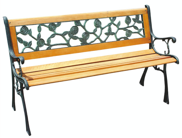 Soriani Gartenbank aus Eisen und Holz online