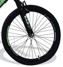 Bicicletta Mountain Bike MTB Ragazzo 26" 21V Kidfun Bad Nera