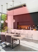 Pannello Radiante Riscaldante Wi-Fi ad Infrarossi 209,5x18,9x6,7 cm 3200W Sined  Nero