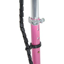Monopattino Elettrico per Bambini 120W con Freno e Cavalletto Rosa 