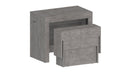 Set 2 Panche Allungabili 66/290x25x45 cm Pratika Singola A e B Bronx  