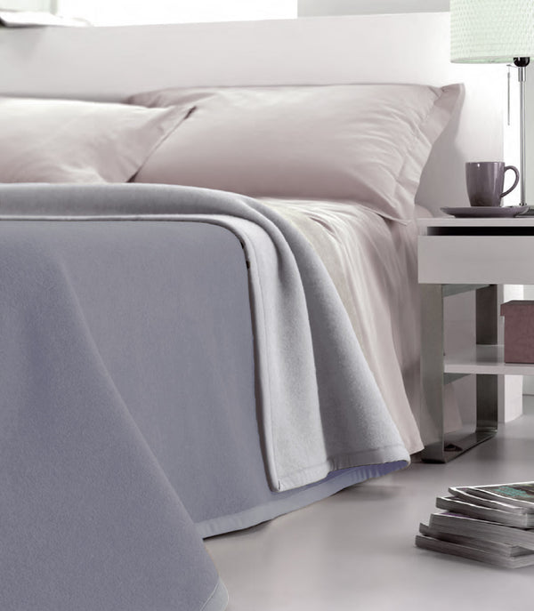 Reine Wolldecke Dobleface 450gr Cober Double Grey Verschiedene Größen online