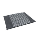 Cuscino Imbottito per Cani e Gatti 88x69 cm in Poliestere Grigio