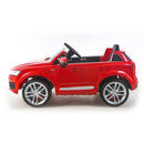 Macchina Elettrica per Bambini 12V con Licenza Audi Q7 Rosso