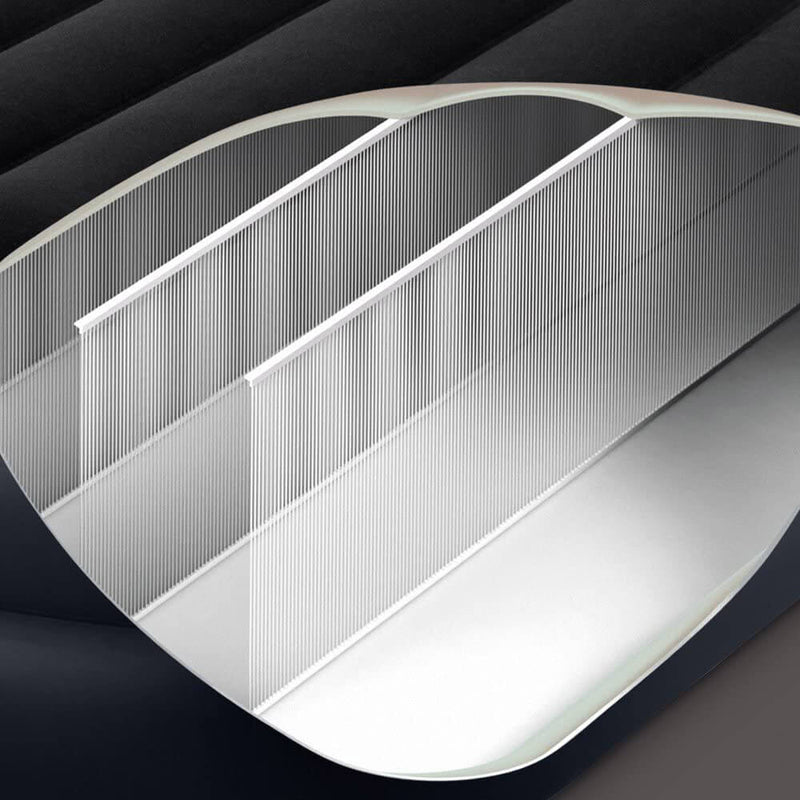 Materasso Matrimoniale Gonfiabile 152x203x42 cm Floccato da Campeggio con Pompa Intex 64124