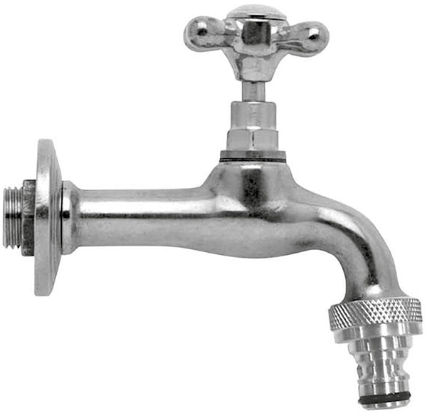 prezzo Gartenbrunnenhahn aus verchromtem Messing mit Morelli Garten-Schnellkupplung