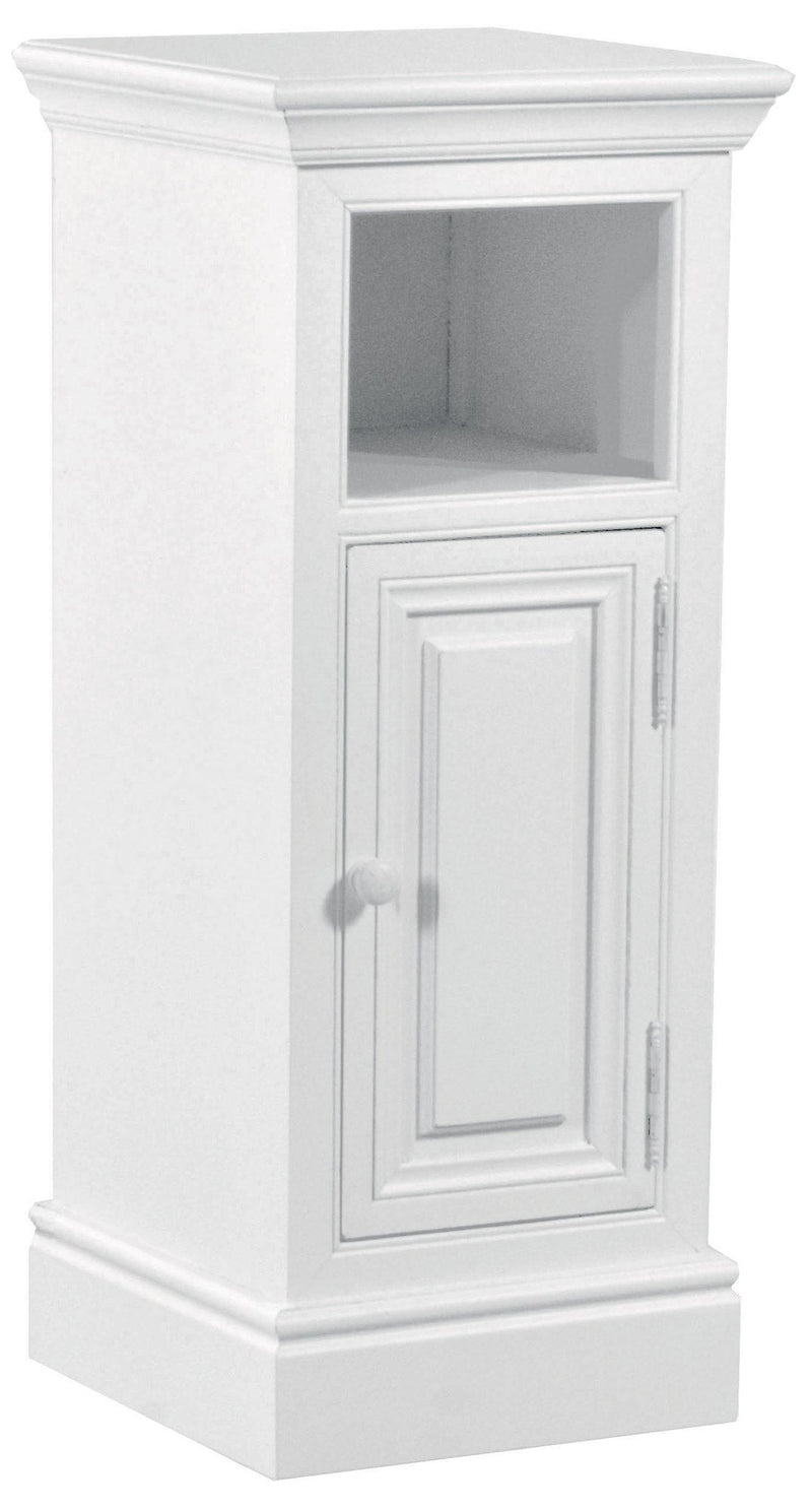 Comodino 1 Anta 1 Ripiano in Legno Nantes