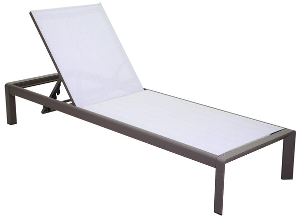 El Paso Garten-Sonnenliege aus Aluminium und Textilene online