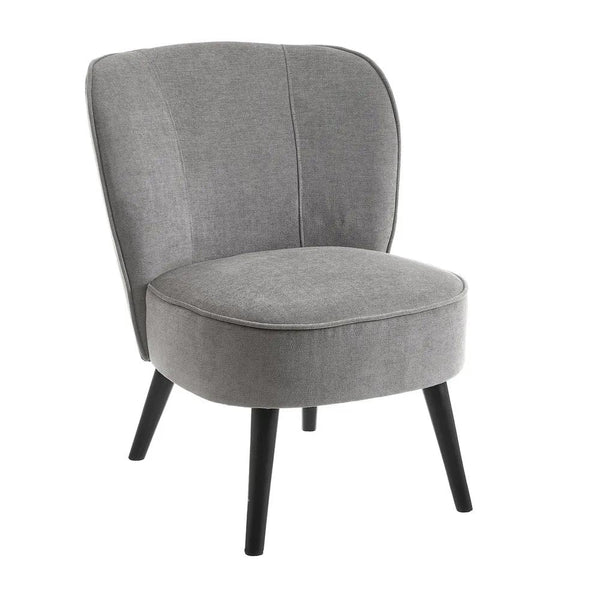 Poltrona Relax in Legno e Tessuto Colore Grigio Scuro Mod. Kansas 59x66x75H cm acquista