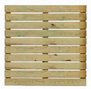 Pavimentazione da Esterno 1 Pezzo Mattonella Kiwi 100x100x3,8 cm in Legno Impregnato