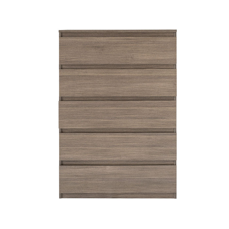 Cassettiera 5 Casetti 77x111x50 cm in Legno Rovere