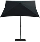 Ombrellone da Giardino 2x2 m Palo Ø38 mm in Alluminio Tessuto Poliestere Trend Antracite