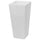Leuchtende Gartenvase LED 38x38x80 cm aus Harz 5W Multicolor Cedar