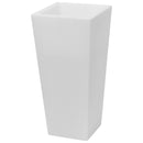 Vaso Luminoso da Giardino a LED 38x38x80 cm in Resina 5W Cedar Bianco Caldo