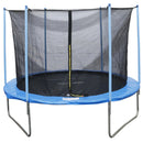 Trampolino Elastico Ø366 cm con Rete di Sicurezza e Pali Imbottiti  J-More