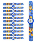 Set 12 Orologi da Polso Bracciale per Bambini Paw Patrol Blu