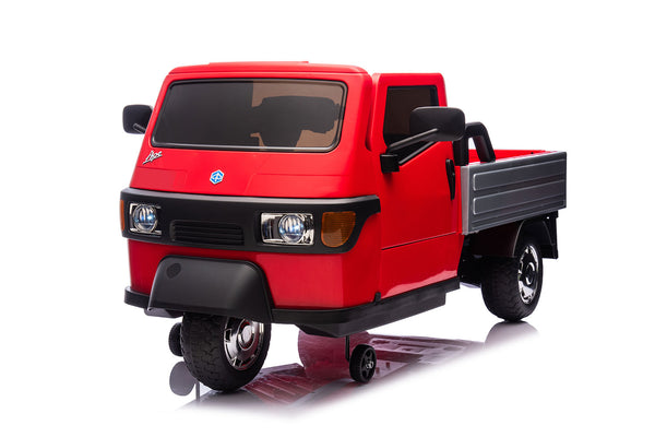acquista Macchina Elettrica per Bambini Licenza Piaggio Apecar 12V Rosso
