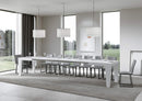 Tavolo Allungabile 160-420x90x77 cm Spimbo Bianco Frassino