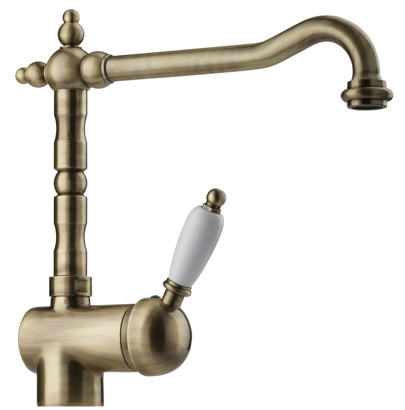 Rubinetto Cucina Miscelatore Monocomando Apell AP091TT Classico Ottone