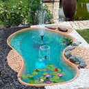 Laghetto Artificiale Roccia da Giardino 350x220x60 cm 1800 Litri