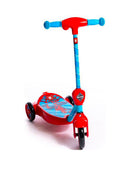 Monopattino Elettrico a Batteria 3 Ruote per Bambini Sparabolle con Licenza Marvel Spiderman