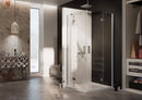 Box Doccia Angolare 2 Ante Battenti in Cristallo Trasparente 6mm H190 Fosterberg Herning Varie Misure