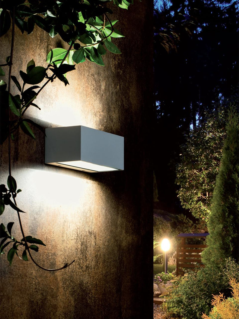 Applique da Esterno a LED 12W 3000K Sovil Marrone