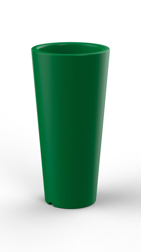 Vaso Ø37,5x102 cm in Resina Arkema Tondo 102 Verde Scuro sconto