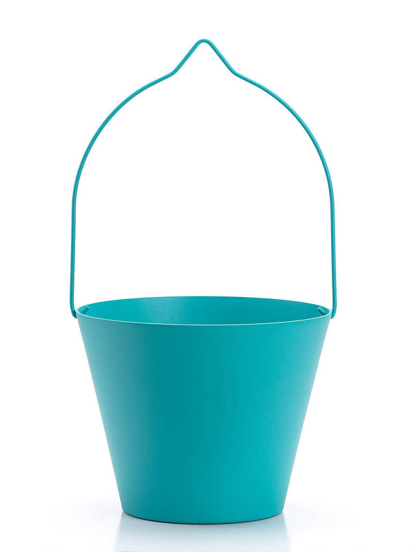 Secchiello per Rubinetti Porta-Secchio 25x23x18 cm in Alluminio Belfer 42/SC Turchese sconto