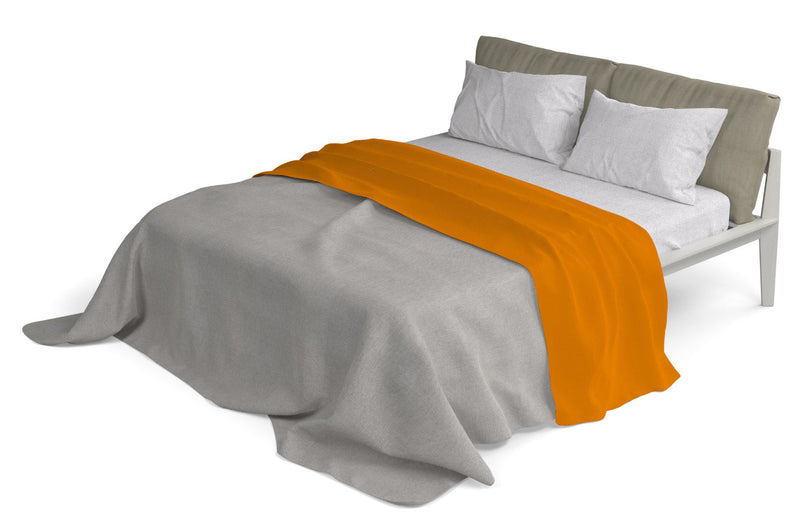 Set Lenzuola Sopra Sotto e Federe in Cotone Zucca Varie Misure