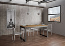 Tavolo Allungabile 160-264x90x80 cm Tecno Evolution Quercia Naturale