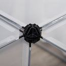Recinto per Animali Modulabile 140x70x70 cm con Pannelli 35x35 cm in Acciaio e PP Nero  