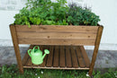 Letto per Orto Fioriera Rialzato 120x80x88 cm in Legno