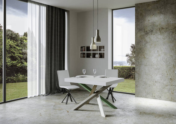 online Tavolo 130x90x77 cm Volantis Fix Bianco Frassino