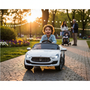 Macchina Elettrica per Bambini 12V con Licenza Maserati Ghibli Bianca