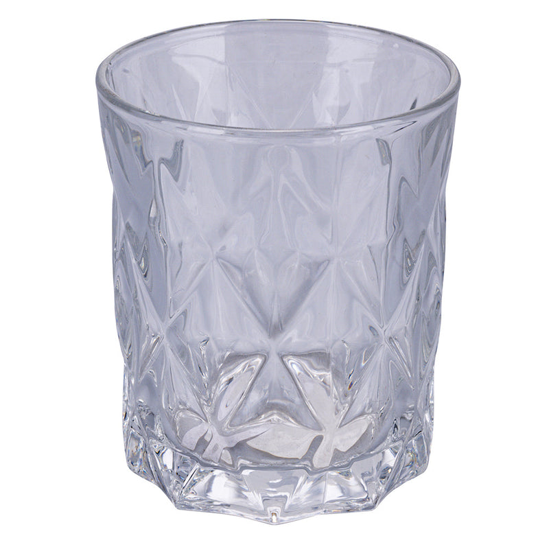 Set 6 Bicchieri Acqua Glace Elegance in Vetro VdE Tivoli 1996 Trasparente