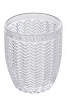 Set 6 Bicchieri Acqua in Vetro 300 ml Villa d'Este Home Tivoli Geometrie