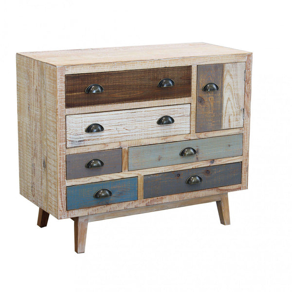 sconto Damon Schrank 90x40x75 h cm in Multicolor Wood
