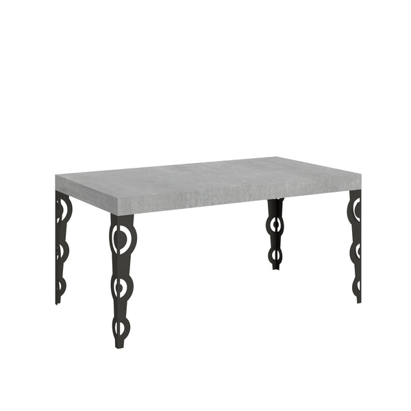 Tavolo Allungabile 160-420x90x77 cm Karamay Cemento online