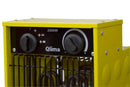 Stufa Elettrica Caldobagno 2000W Qlima EFH5120 Giallo