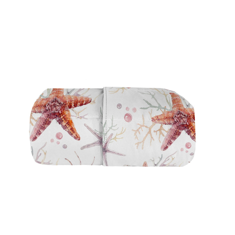 Trapuntino Estivo in Microfibra 100 gr con Stampa Starfish Basic Varie Misure