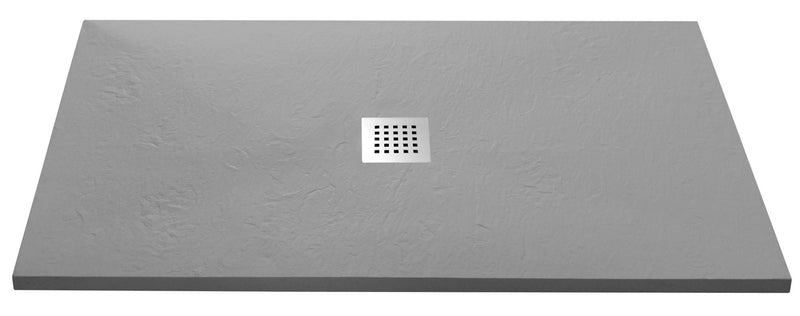 Piatto Doccia in Pietra Bonussi Ardesia Stone Central Grigio Varie Misure