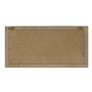 Porta chiavi in legno con 5 ganci stile shabby con cuore centrale