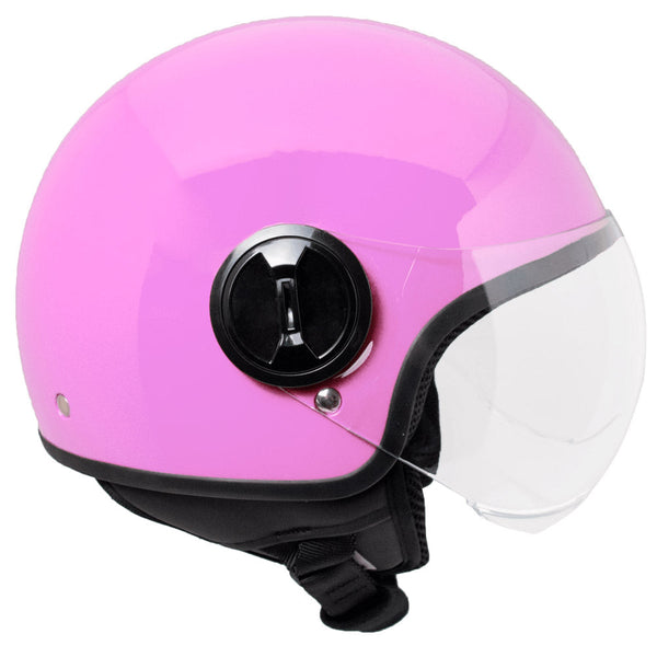 prezzo Demi-Jet Rollerhelm geformtes Visier Ska-P 1 WH Wolli Glicine verschiedene Größen
