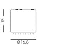 Applique da Esterno a LED 40W 4000K Sovil Grigio