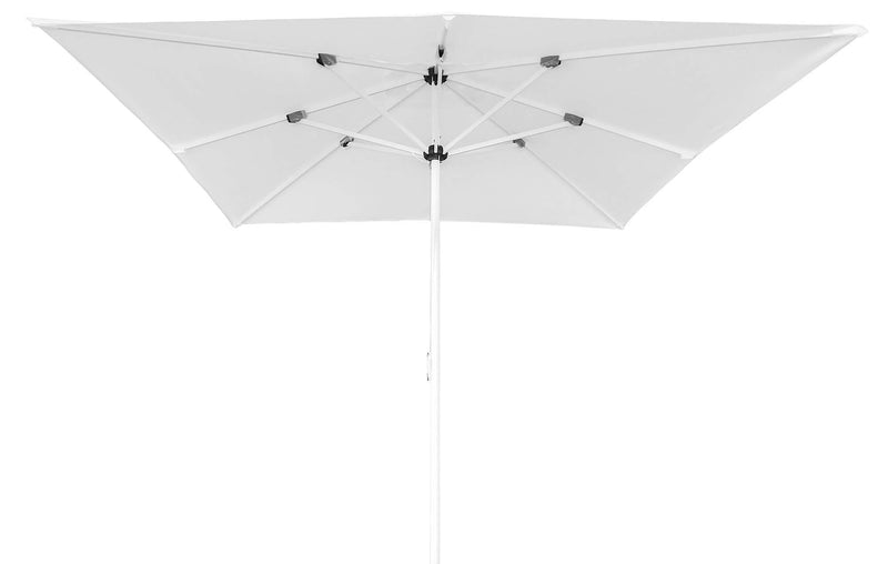 Ombrellone da Giardino 3x3 m Palo Ø48 mm in Alluminio e Poliestere Bianco