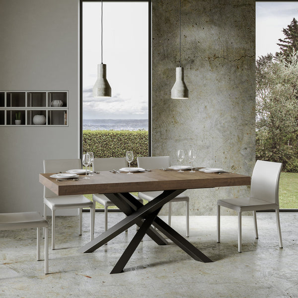 Tavolo 160x90x77 cm Volantis Fix Noce prezzo